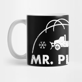 Mr. Plow B/W Logo Mug